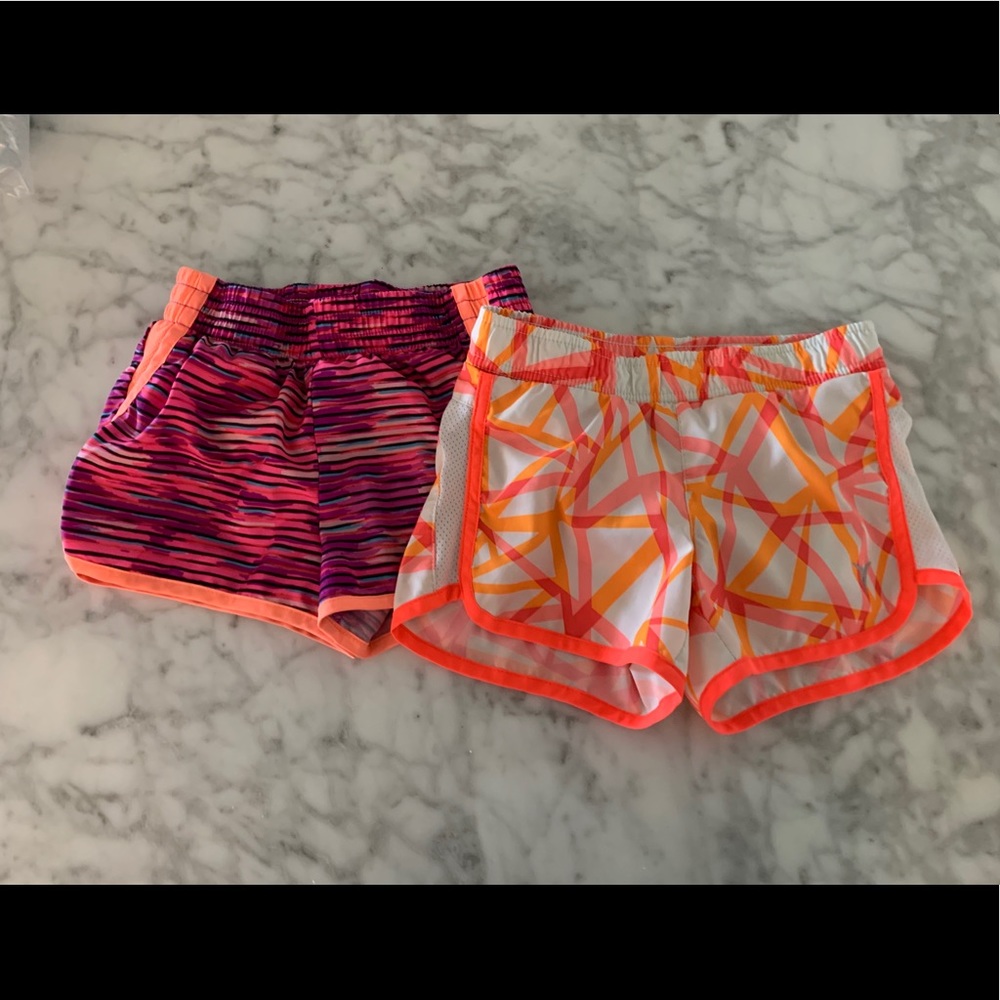 Bundle of 2 girls active wear shorts
